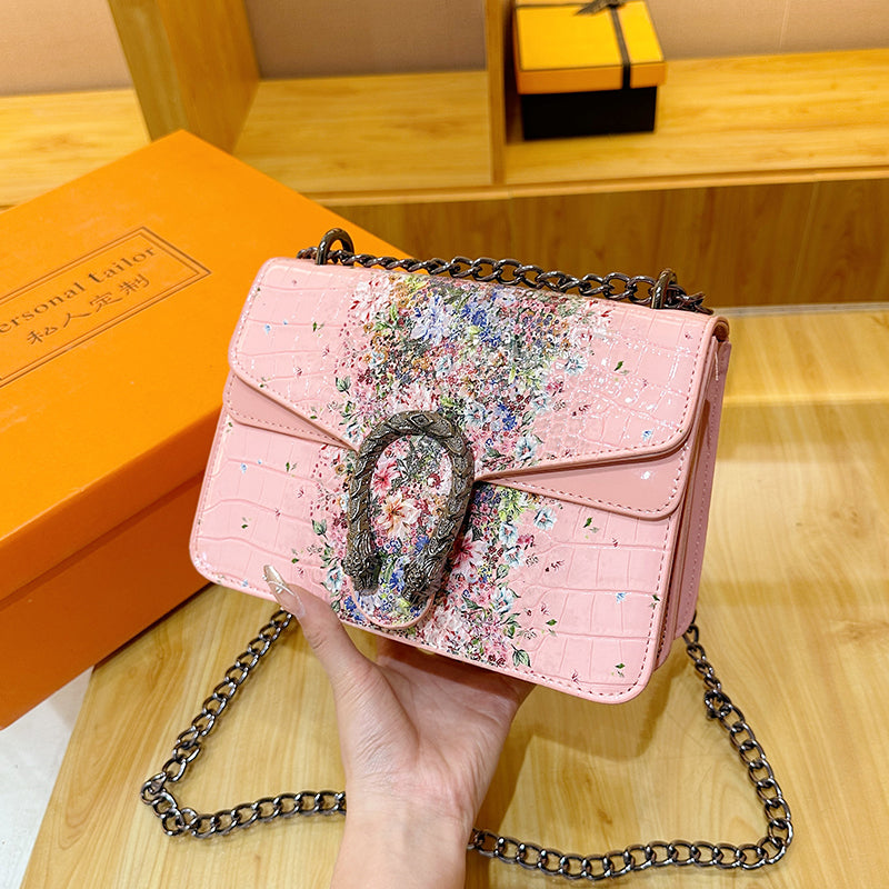 Modern Chic All-Season PU/Artificial Leather/Microfiber Leather Women's Shoulder Bags Other Bags | Color: Pink | Image 1