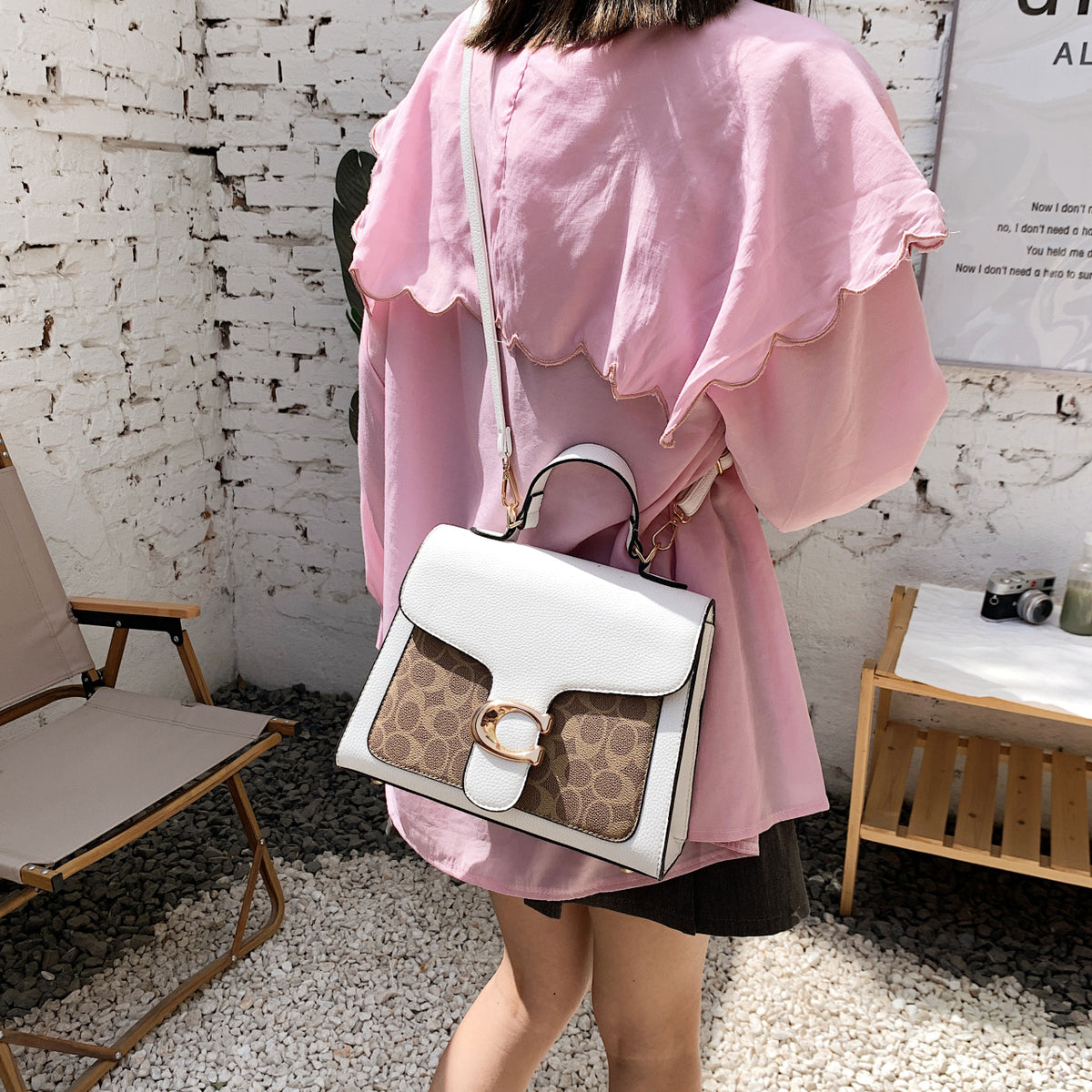 Modern Chic All-Season PU/Artificial Leather/Microfiber Leather Women's Crossbody Bags Other Bags | Color: White | Image 1
