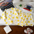 Minimalist Summer 2-Piece Unisex Kids' Pajama Set, Ages 2-9 | Color: Style 1 | Image 1