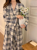 Elegant All-Season Women 's Long Sleeve Sleep Robe | Color: Style 1 | Image 1
