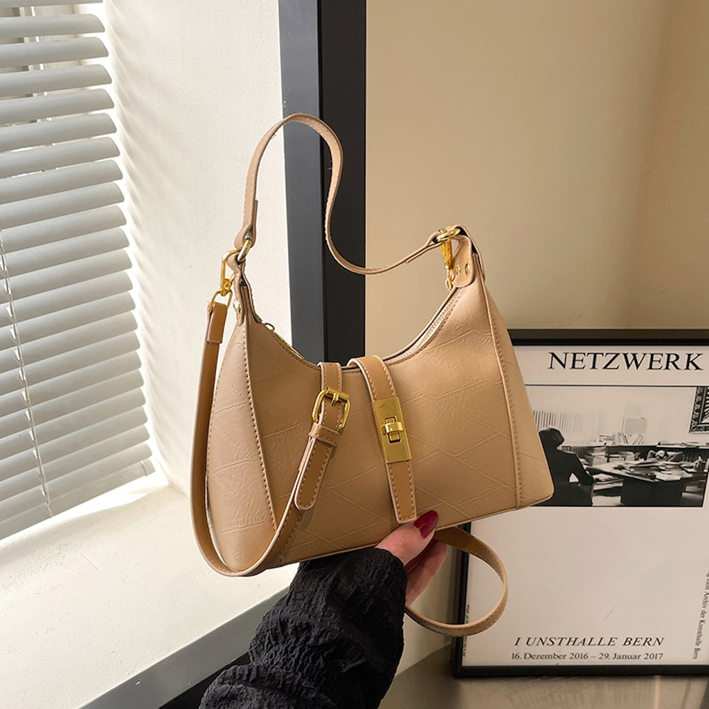 Modern Chic All-Season PU/Artificial Leather/Microfiber Leather Women's Handbags Other Bags | Color: Khaki | Image 2