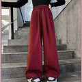 Casual Sporty Spring Girls' Loose Pants, Ages 4-13 | Color: As the Picture | Image 1