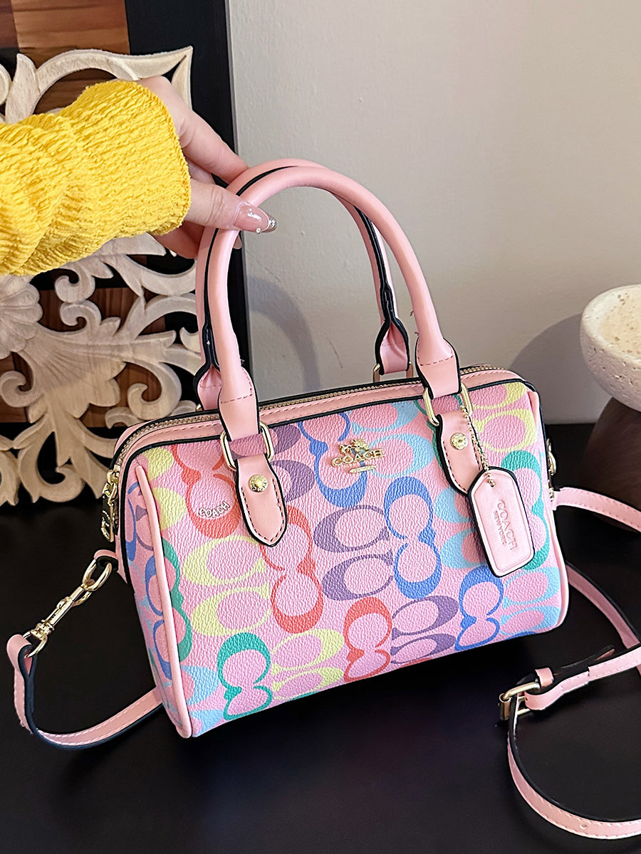 Modern Chic All-Season PU/Artificial Leather/Microfiber Leather Women's Handbags Other Bags | Color: Pink | Image 3