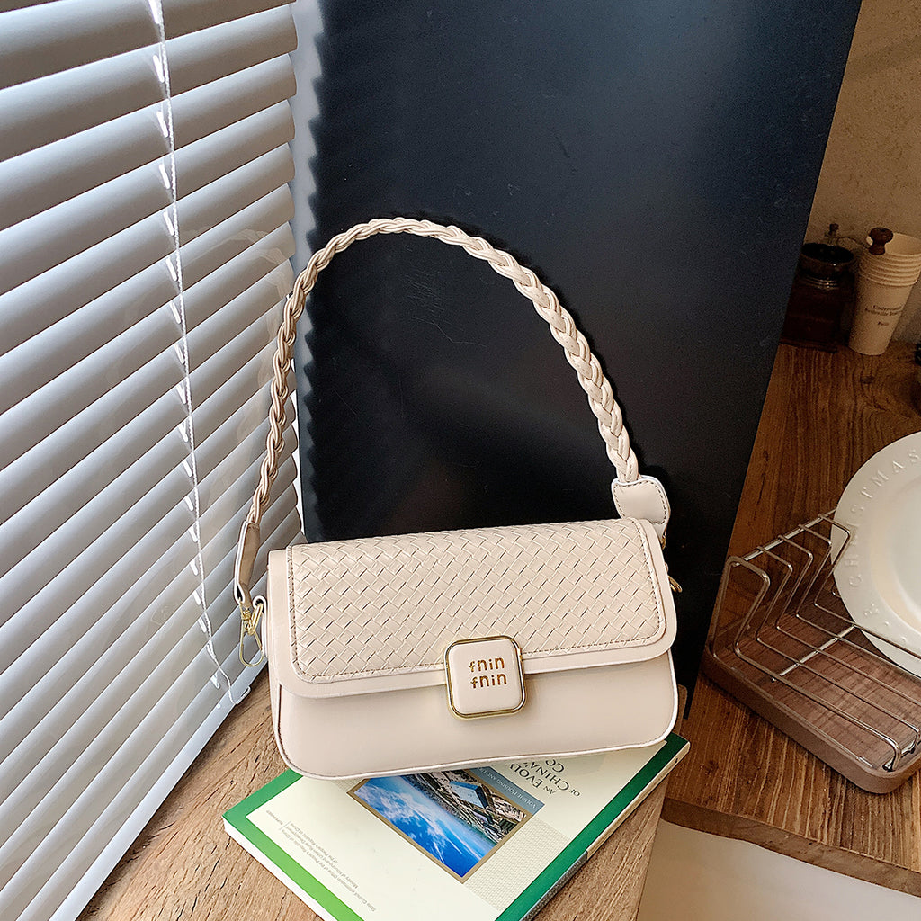 Modern Chic All-Season PU/Artificial Leather/Microfiber Leather Women's Handbags Other Bags | Color: White | Image 1