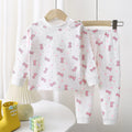 Sweet & Cute Spring 2-Piece Unisex Kids' Pajama Set, Ages 2-7 | Color: Style 1 | Image 1