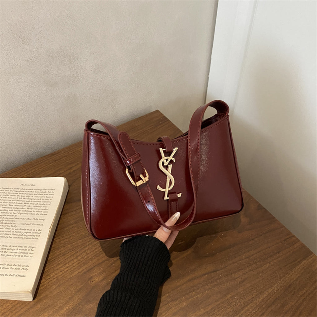 Modern Chic All-Season PU/Artificial Leather/Microfiber Leather Women's Crossbody Bags Other Bags | Color: Red | Image 3