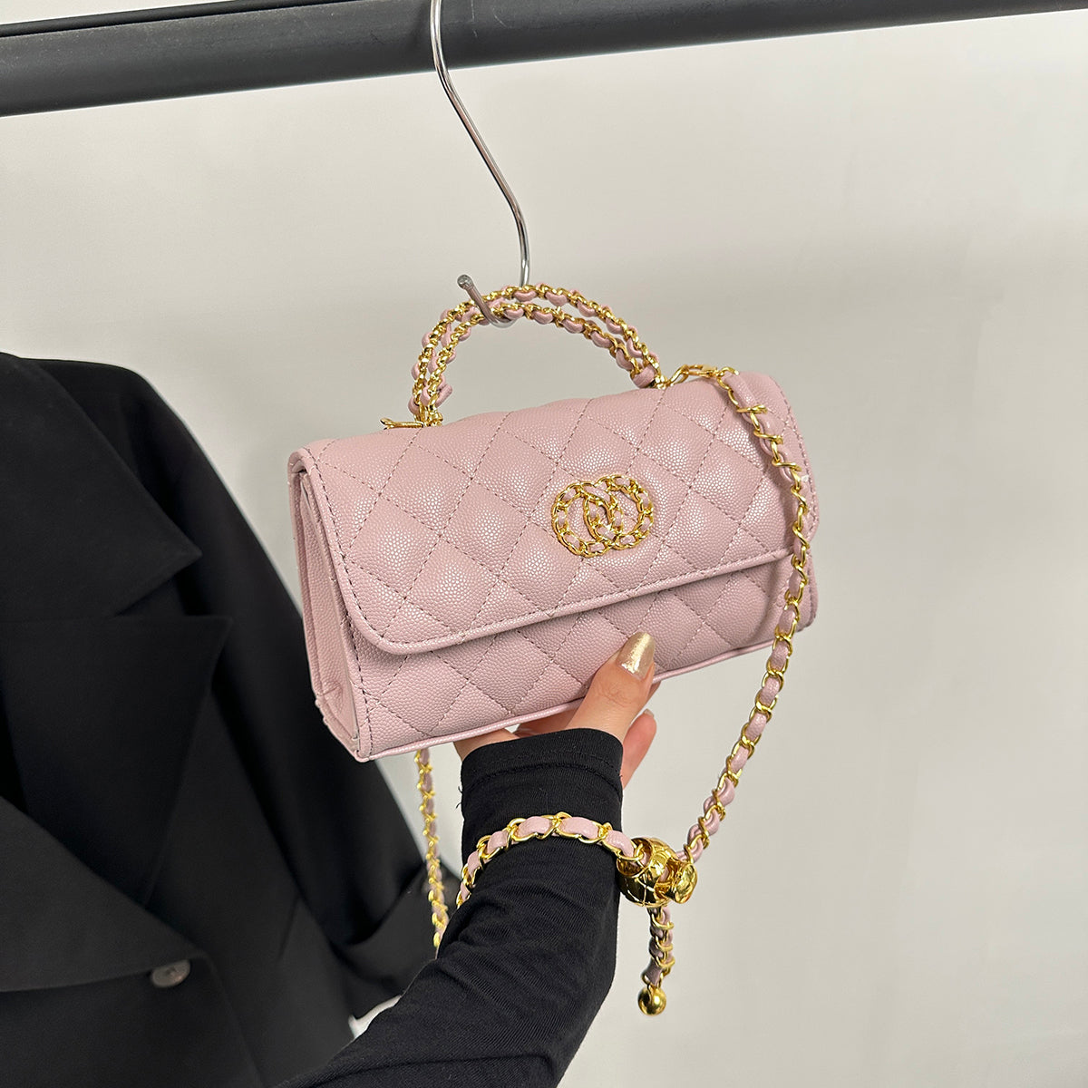 Modern Chic All-Season PU/Artificial Leather/Microfiber Leather Women's Crossbody Bags Other Bags | Color: Purple | Image 1