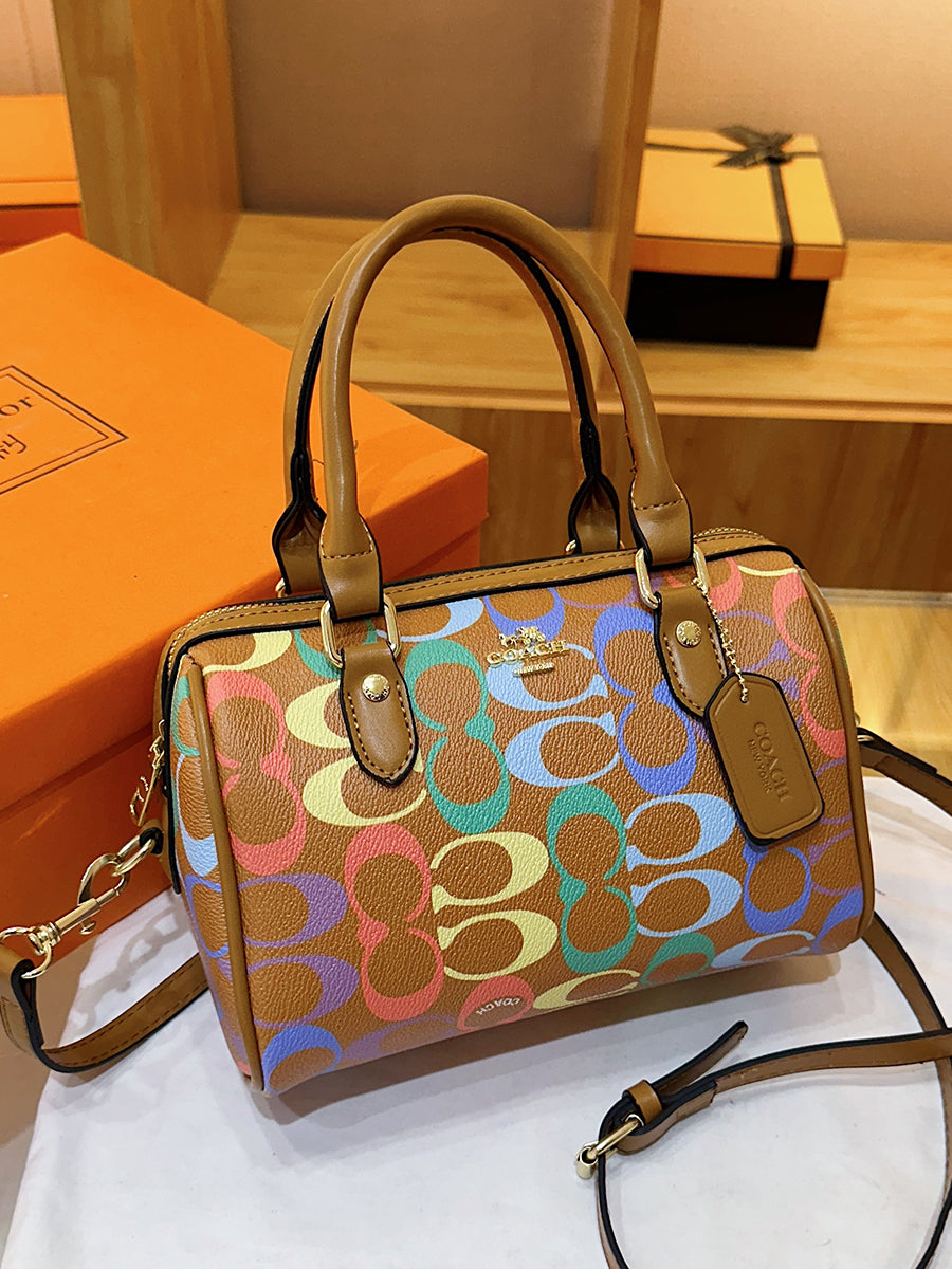Modern Chic All-Season PU/Artificial Leather/Microfiber Leather Women's Handbags Other Bags | Color: Brown | Image 1