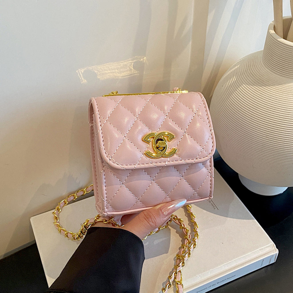 Modern Chic All-Season PU/Artificial Leather/Microfiber Leather Women's Handbags Other Bags | Color: Pink | Image 3