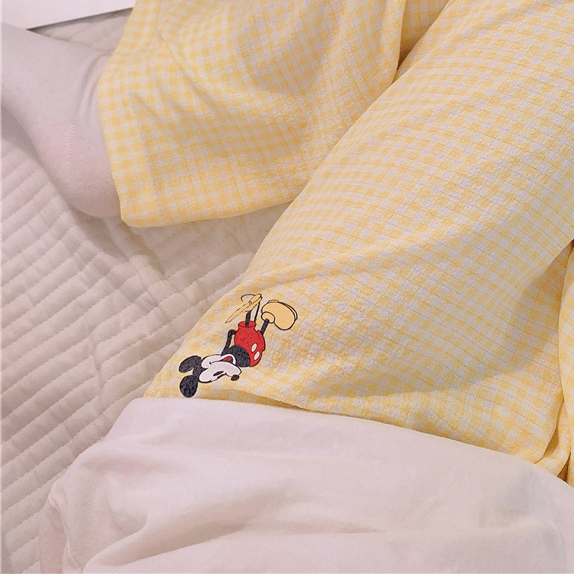 Minimalist All-Season Women 's Sleep Bottom | Color: Yellow | Image 2