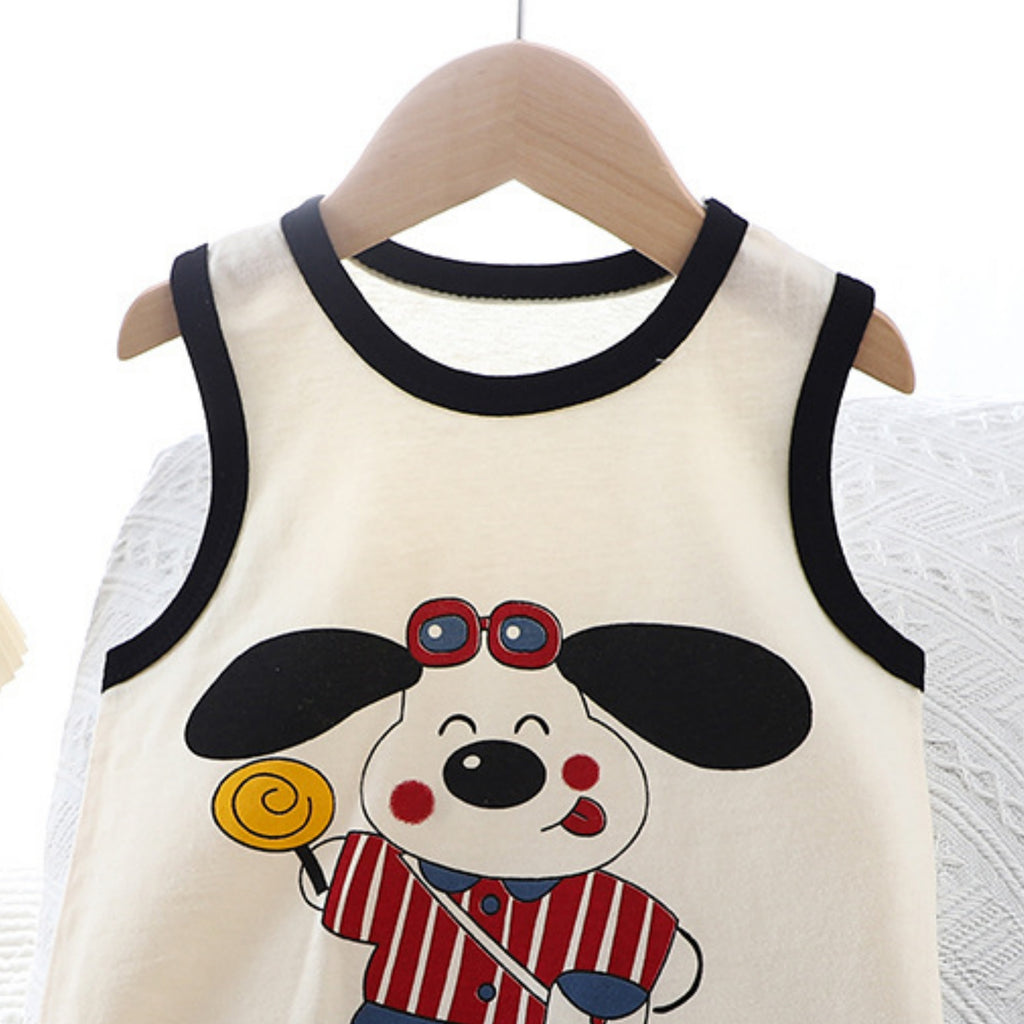 Modern Chic All-Season Casual Sporty Summer Unisex Baby Jumpsuit, Ages 1-12 Months | Color: Black | Image 3