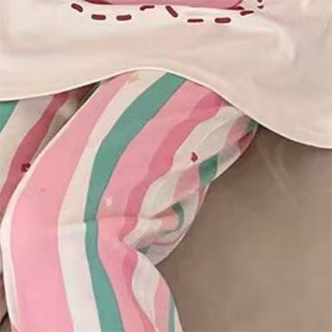 Modern Chic All-Season Sweet Feminine Summer 2 Pcs Women 's Short  Sleeve Sleep Set | Color: Style 4 | Image 3