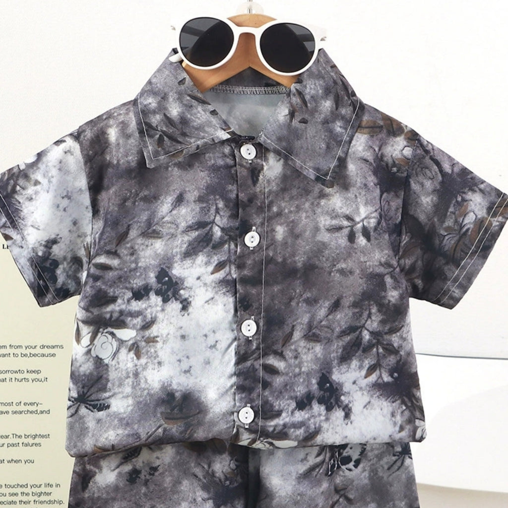 Casual Sporty Summer 2-Piece Boys' Pants Suit, Ages 2-9 | Color: Style 10 | Image 3