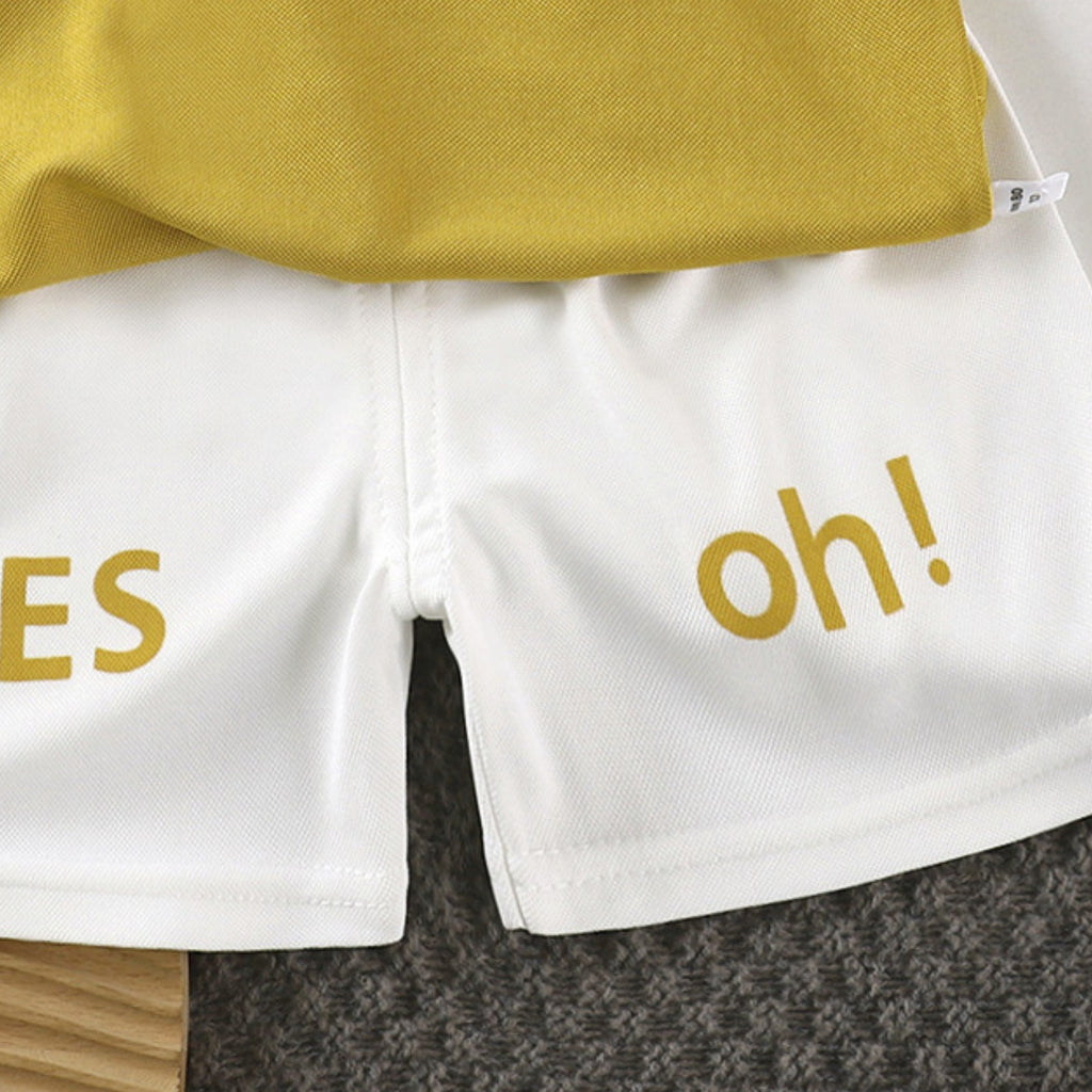 Casual Sporty Summer 2-Piece Boys' Pants Suit, Ages 2-7 | Color: Style 3 | Image 2