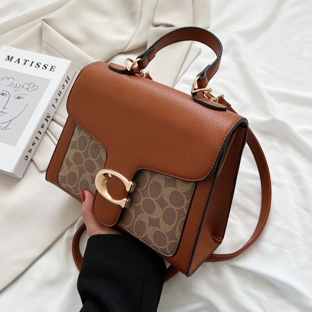 Modern Chic All-Season PU/Artificial Leather/Microfiber Leather Women's Crossbody Bags Other Bags | Color: Brown | Image 2