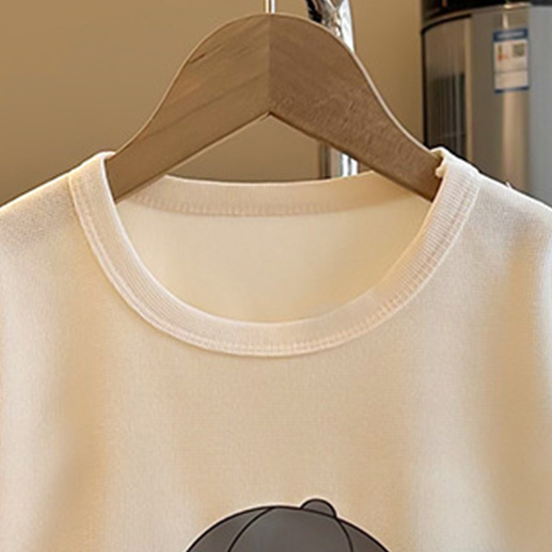 Modern Chic All-Season Minimalist Summer 2-Piece Unisex Kids' Pants Suit, Ages 2-5 | Color: Grey | Image 2