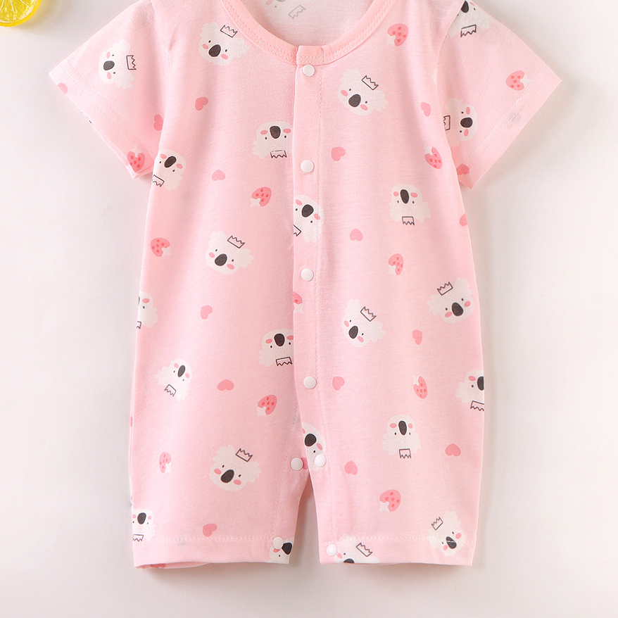 Minimalist Summer Unisex Baby Jumpsuit, Ages 1-24 Months | Color: Style 3 | Image 2