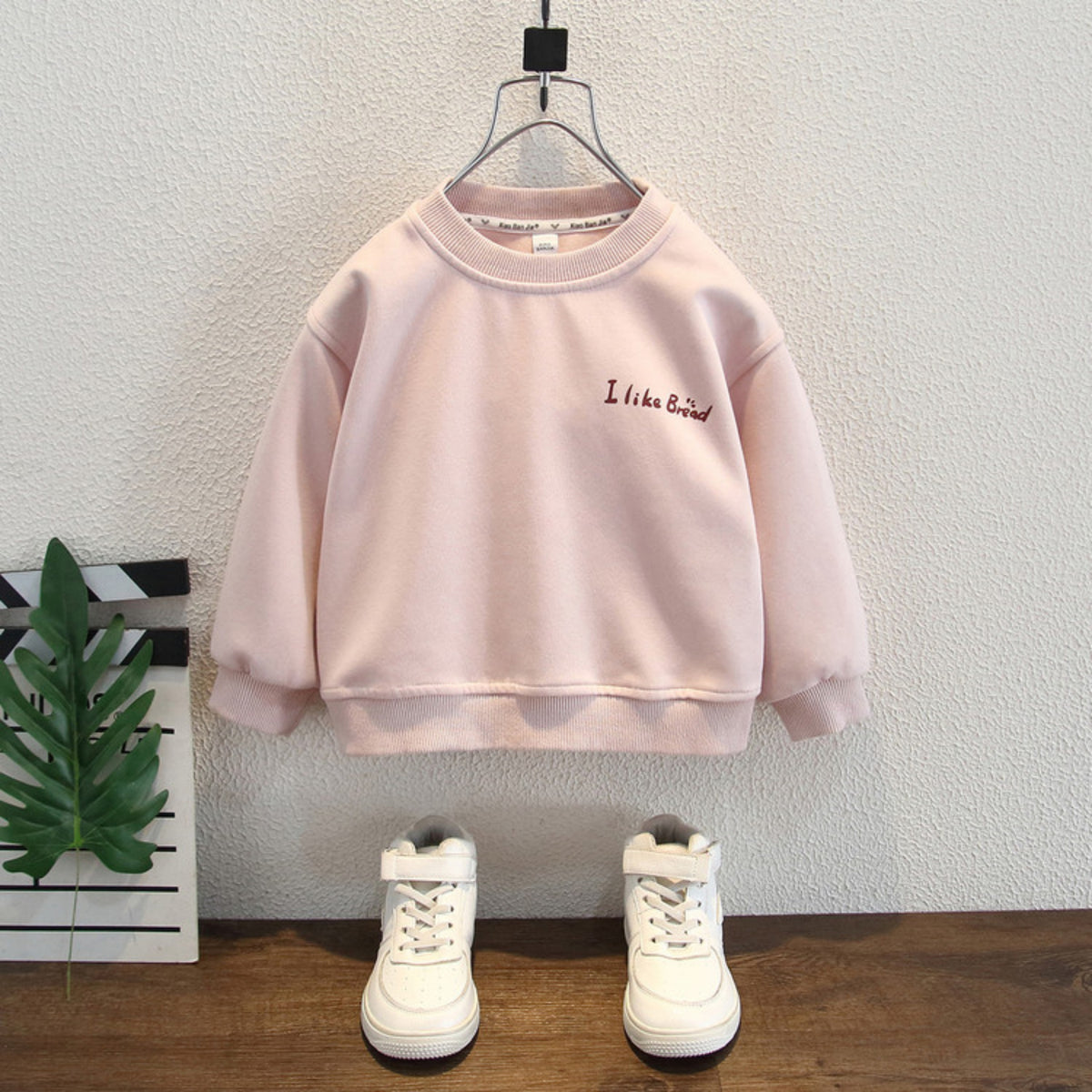 Casual Sporty Spring Boys' Sweatshirt, Ages 2-11 | Color: Pink | Image 1