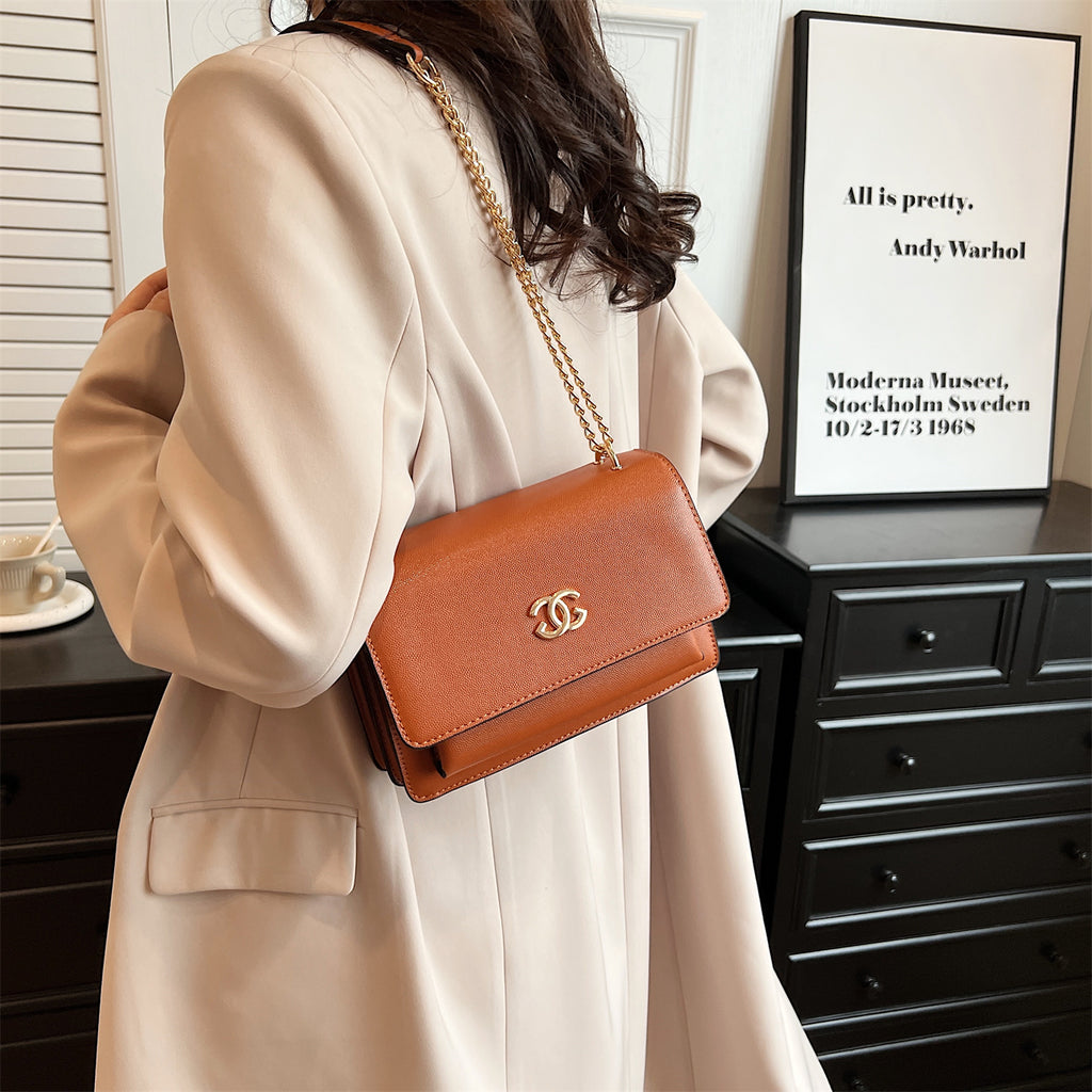 Modern Chic All-Season PU/Artificial Leather/Microfiber Leather Women's Crossbody Bags Other Bags | Color: Brown | Image 2