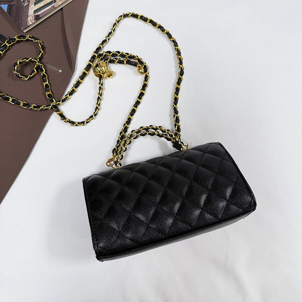 Modern Chic All-Season PU/Artificial Leather/Microfiber Leather Women's Crossbody Bags Other Bags | Color: Black | Image 2