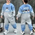 Casual Sporty Autumn 2-Piece Boys' Pants Suit, Ages 2-9 | Color: Blue | Image 1