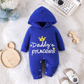 Minimalist Autumn Baby Boys' Jumpsuit, Ages 0-12 Months | Color: Blue | Image 1