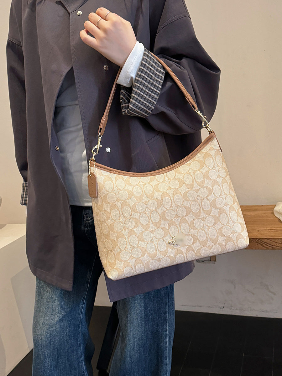 Modern Chic All-Season PU/Artificial Leather/Microfiber Leather, Cloth / Textile Women's Shoulder Bags Tote Bags | Color: Style 1 | Image 1