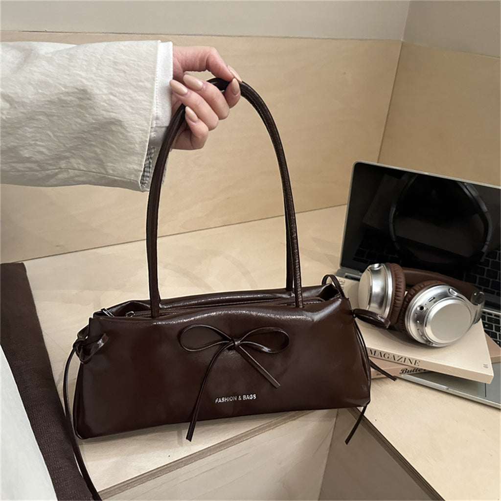 Modern Chic All-Season PU/Artificial Leather/Microfiber Leather Women's Handbags Other Bags | Color: Coffee | Image 1