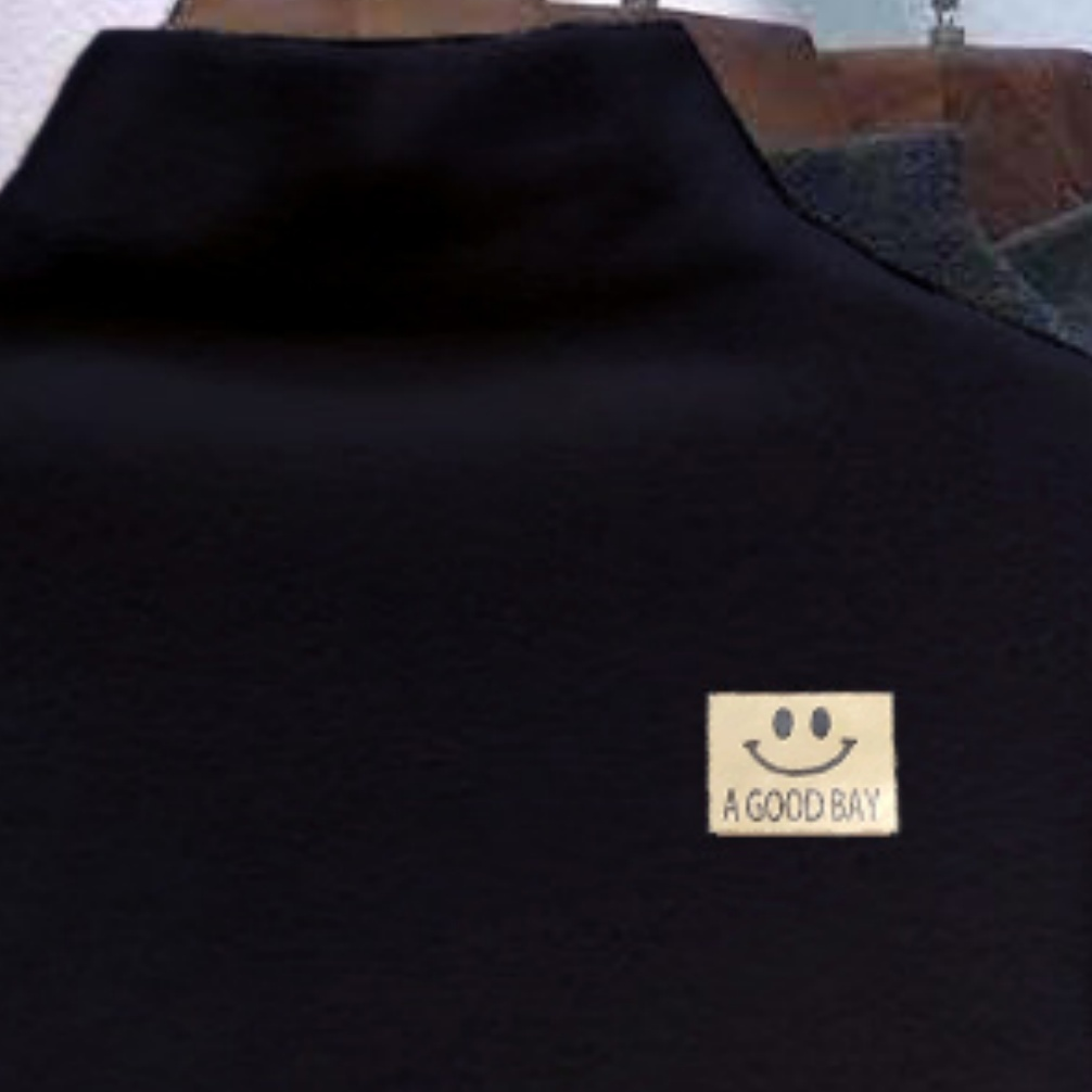 Minimalist Winter Unisex Kids' T-Shirt, Ages 3-14 | Color: Black | Image 3