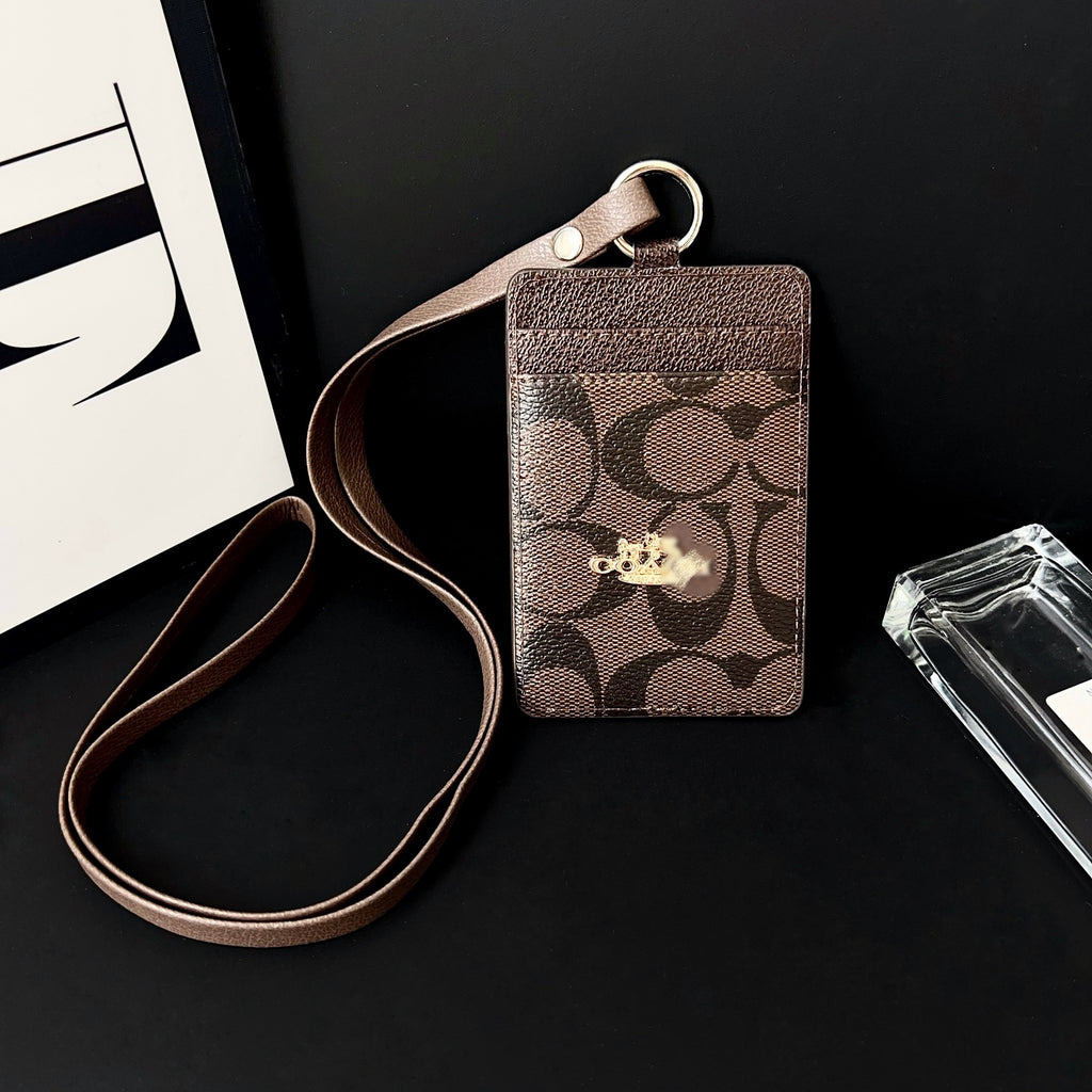 Modern Chic All-Season PU/Artificial Leather/Microfiber Leather Women's Functional Bags Card Pack | Color: Deep Coffee | Image 3
