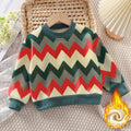Casual Sporty Winter Boys' Sweatshirt, Ages 2-9 | Color: Blue | Image 1