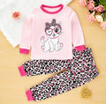 Minimalist Autumn 2-Piece Baby Girls' Pajama Set, Ages 6-24 Months | Color: Style 1 | Image 1