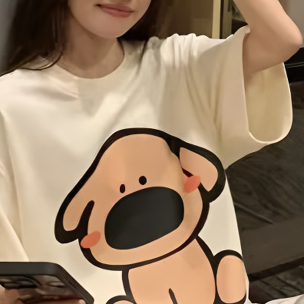Sweet Feminine Summer 2 Pcs Women 's Short  Sleeve Sleep Set | Color: Style 2 | Image 2