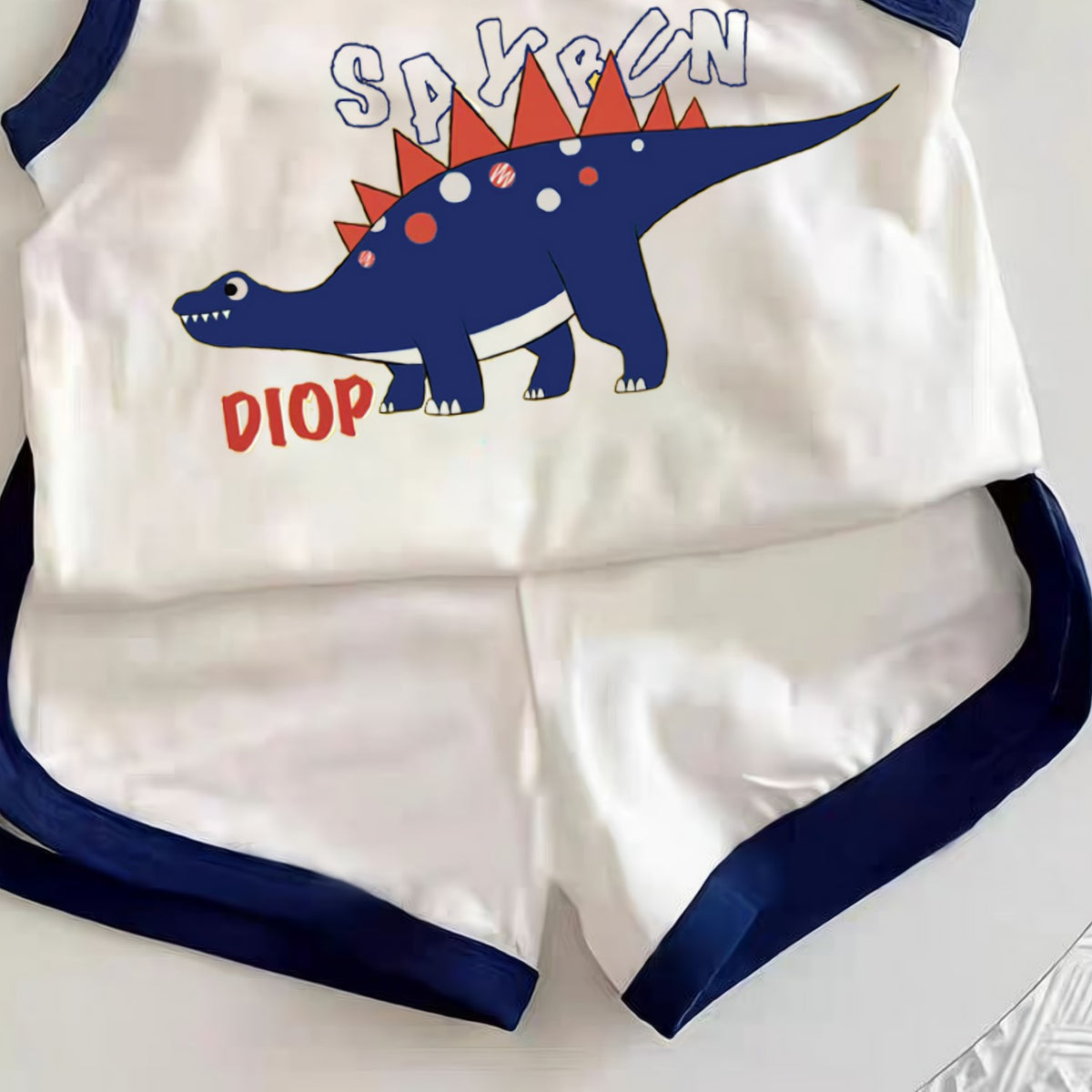 Casual Sporty Summer 2-Piece Baby Boys' Pants Suit, Ages 1-24 Months | Color: Style 3 | Image 3