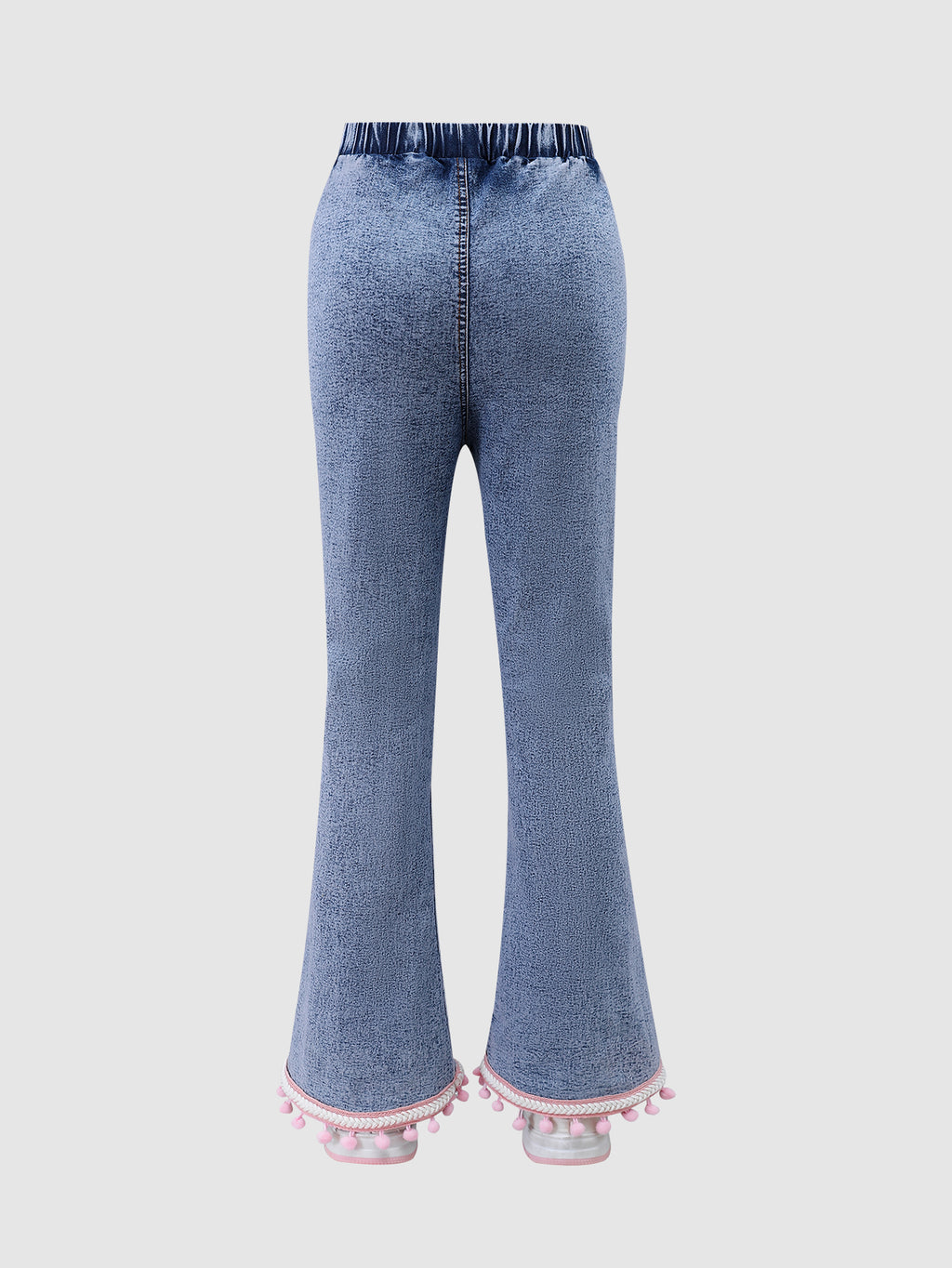Sweet & Cute Autumn Girls' Jeans, Ages 3-11 | Color: Blue | Image 3