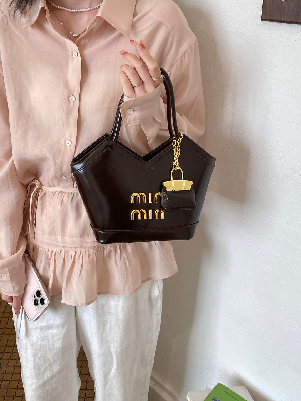 Modern Chic All-Season PU/Artificial Leather/Microfiber Leather Women's Crossbody Bags Other Bags | Color: Coffee | Image 1
