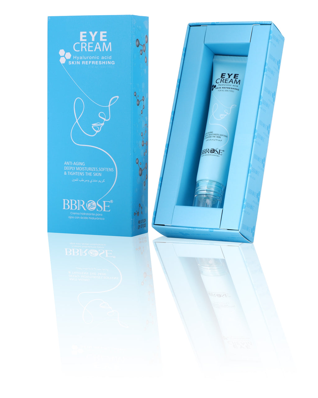 Hyaluronic Acid Eye Cream – Anti-Aging, Deep Moisturizing & Skin-Refreshing Care