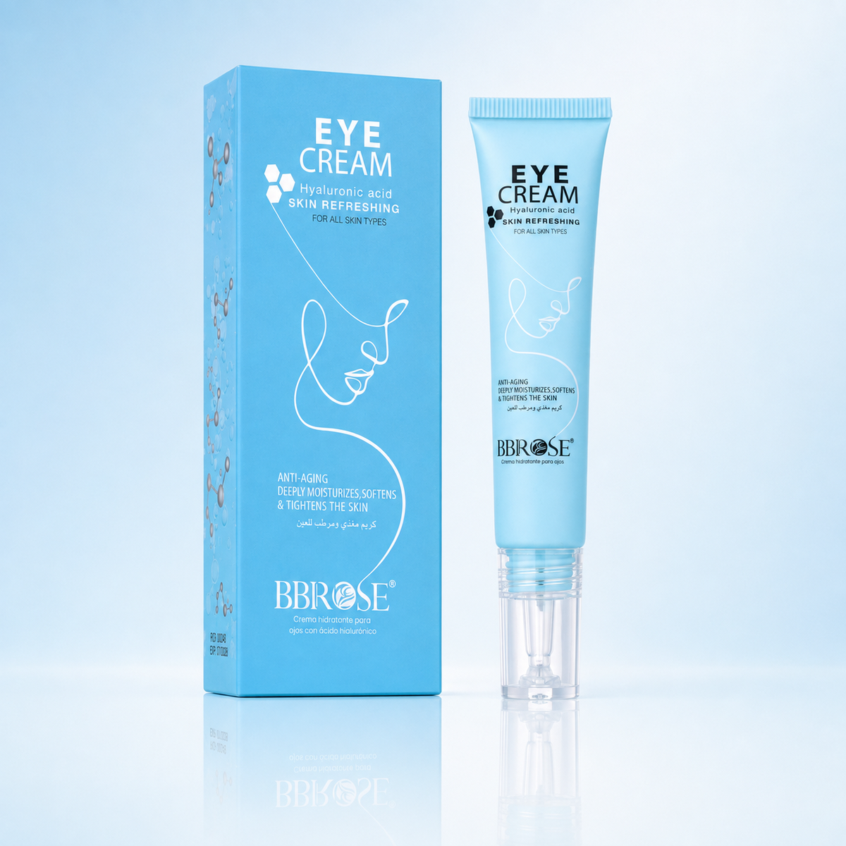 Hyaluronic Acid Eye Cream – Anti-Aging, Deep Moisturizing & Skin-Refreshing Care