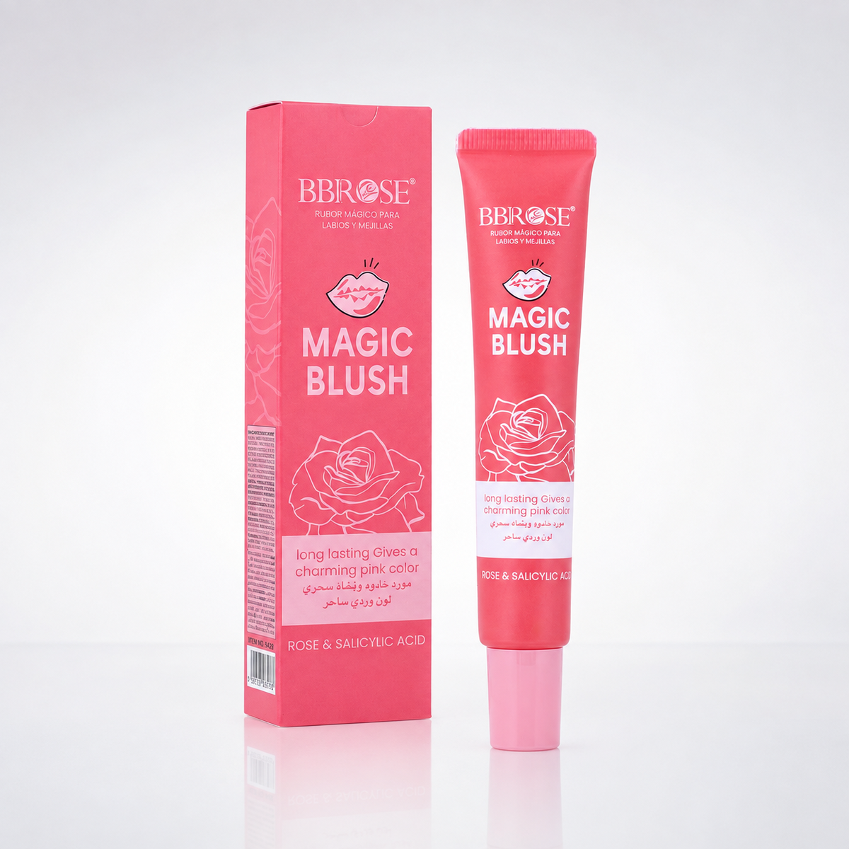 Magic Blush with Rose & Salicylic Acid – Long-Lasting Lip and Cheek Tint
