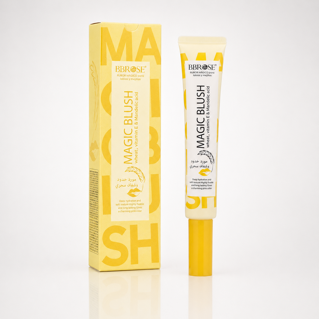 BBROSE Magic Blush with Wheat, Vitamin E & Mandelic Acid – Long-Lasting Lip & Cheek Tint