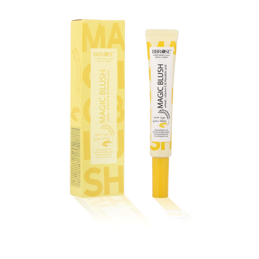 BBROSE Magic Blush with Wheat, Vitamin E & Mandelic Acid – Long-Lasting Lip & Cheek Tint