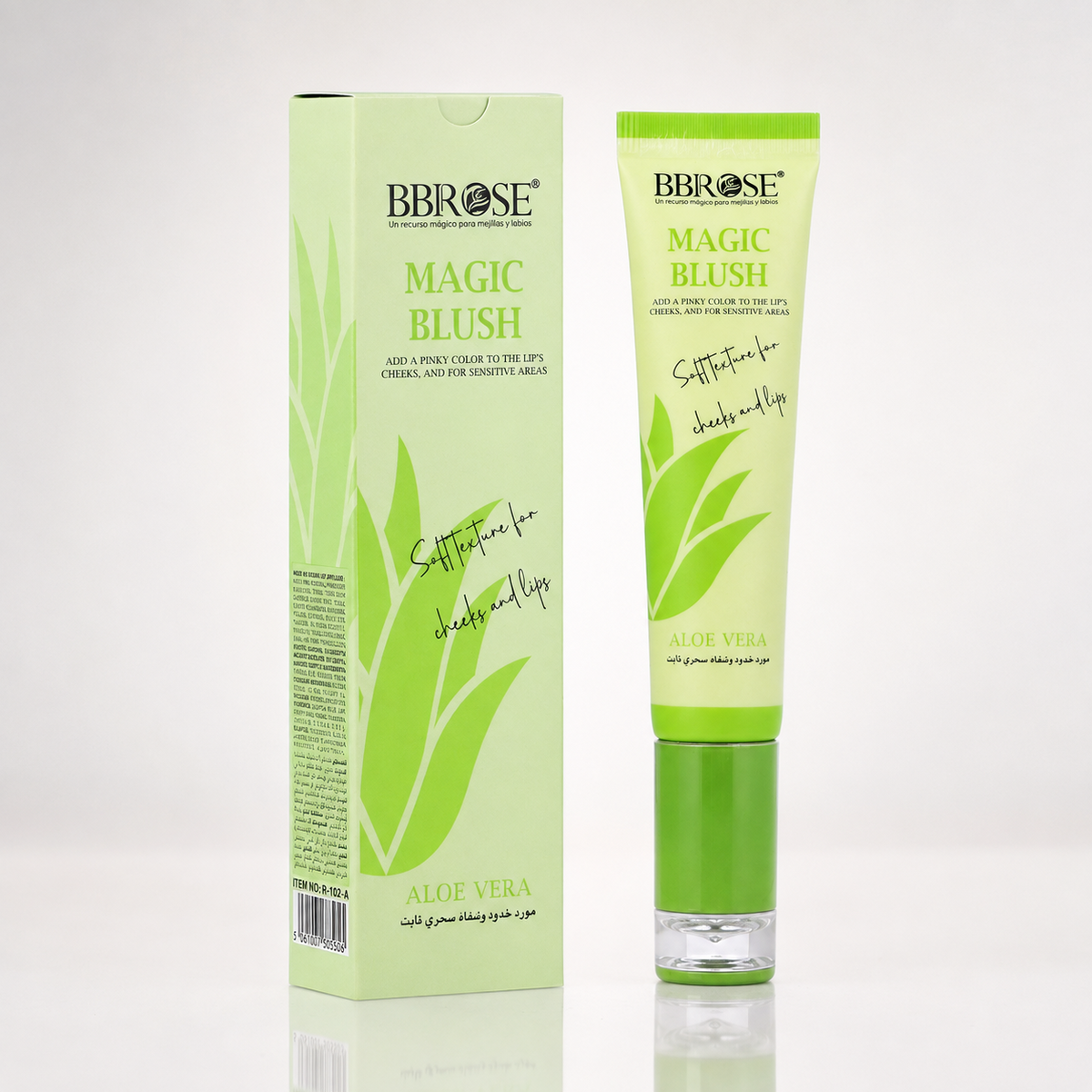 BBROSE Aloe Vera Magic Blush – Long-Lasting Pink Tint for Lips, Cheeks & Sensitive Areas