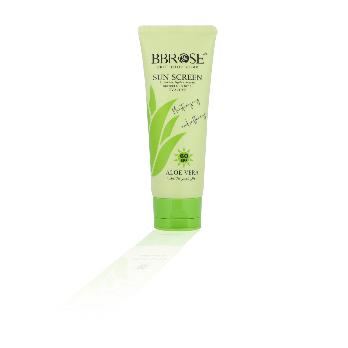 Aloe Vera Sunscreen SPF 60 UVA + UVB Moisturizing Sun Protection