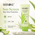Aloe Vera Sunscreen SPF 60 UVA + UVB Moisturizing Sun Protection