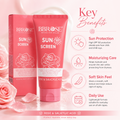 Rose & Salicylic Acid Sunscreen SPF 90 – Moisturizing High-Protection Sun Care