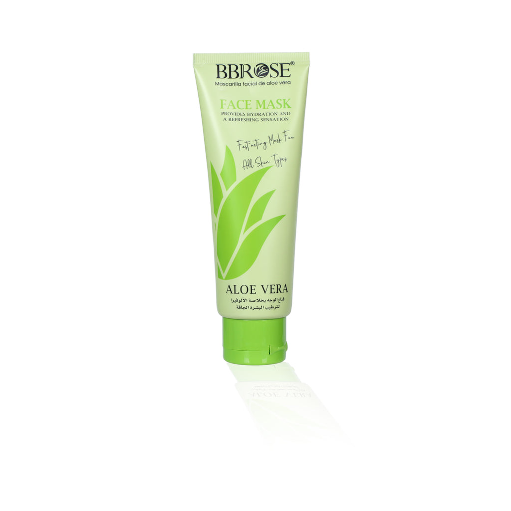 Aloe Vera Face Mask – Fast-Acting Hydrating and Refreshing Mask for All Skin Types