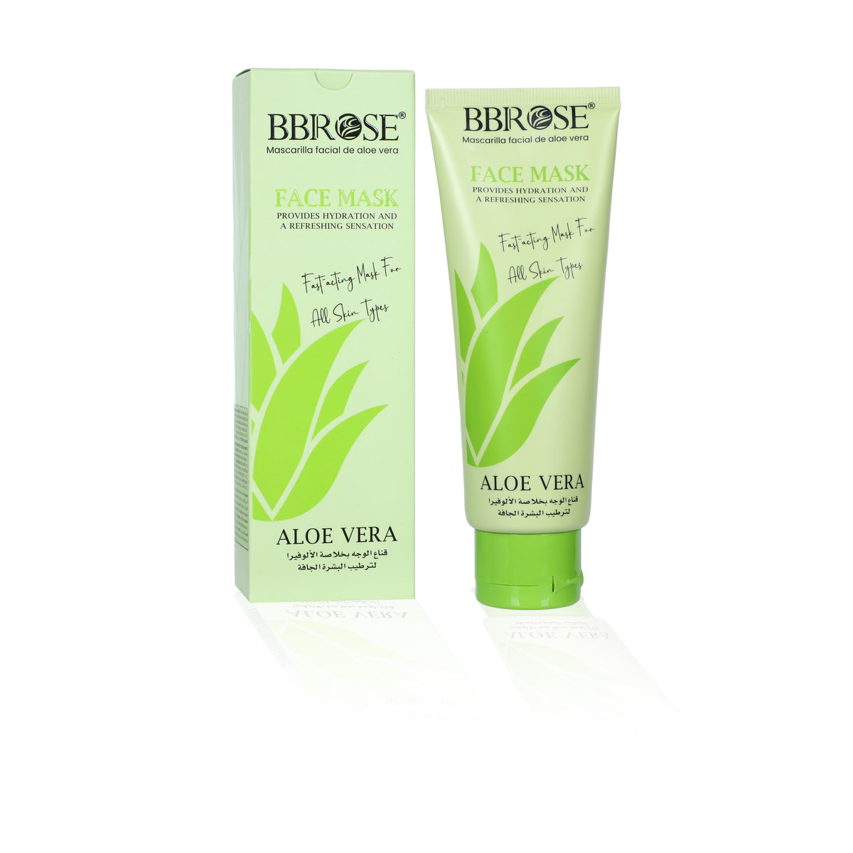 Aloe Vera Face Mask – Fast-Acting Hydrating and Refreshing Mask for All Skin Types