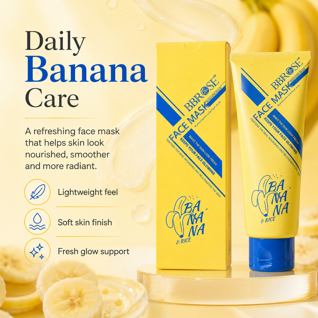 Banana & Rice Nourishing Glow Face Mask
