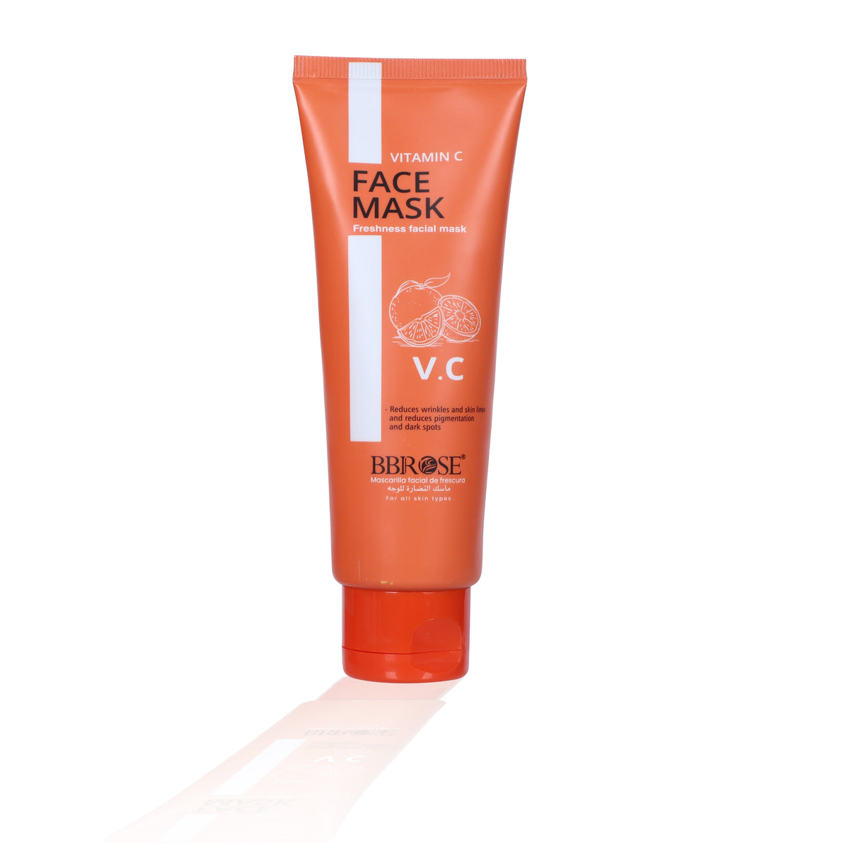 Vitamin C Face Mask (120ml) | Freshness Facial Mask | Reduces Wrinkles, Fine Lines & Pigmentation | Brightens Skin & Fades Dark Spots
