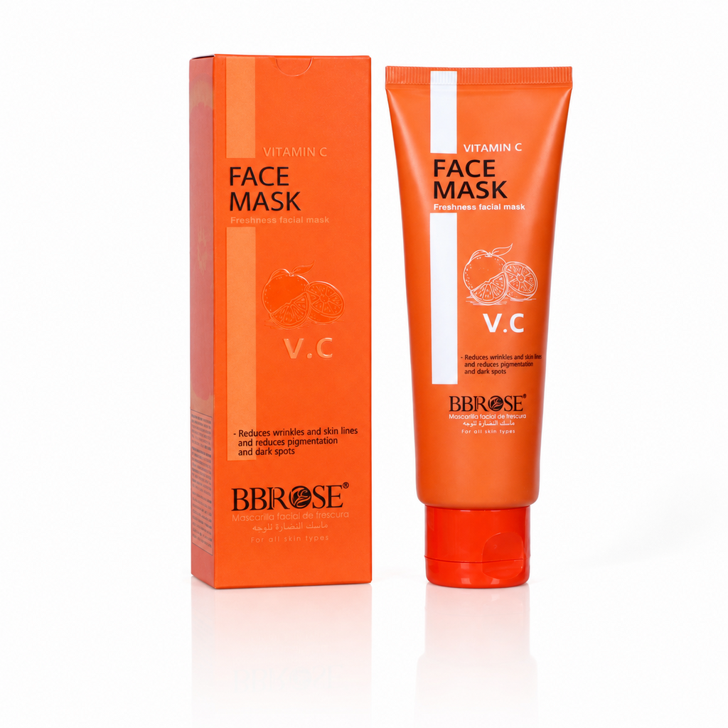 Vitamin C Face Mask (120ml) | Freshness Facial Mask | Reduces Wrinkles, Fine Lines & Pigmentation | Brightens Skin & Fades Dark Spots